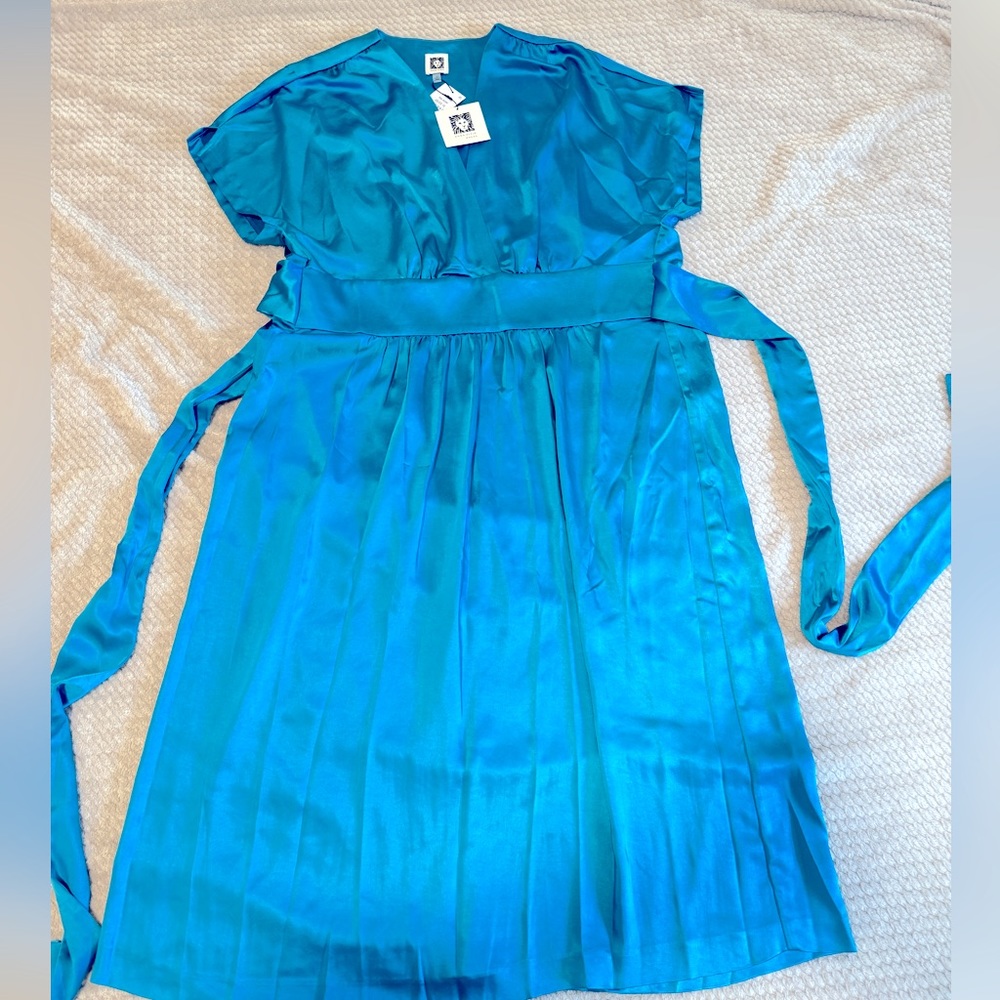 Anne Klein cocktaile dress women’s, Teal ocean